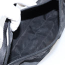 PRADA Accessory Pouch Nylon Black Silver Auth 150288-11