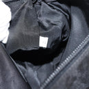 PRADA Accessory Pouch Nylon Black Silver Auth 150288-12