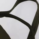 PRADA Backpack Nylon Khaki Silver Auth 150289-15