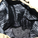 PRADA Backpack Nylon Khaki Silver Auth 150289-23