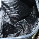 PRADA Backpack Nylon Khaki Silver Auth 150289-26