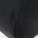 PRADA Boston Bag Nylon 2way Black Silver Auth 150290-15
