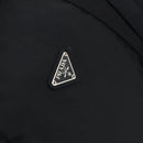 PRADA Boston Bag Nylon 2way Black Silver Auth 150290-19