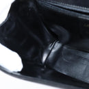 Salvatore Ferragamo Gancini Shoulder Bag Leather Black Gold Auth 150291-19