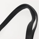 Salvatore Ferragamo Gancini Shoulder Bag Leather Black Gold Auth 150293-8