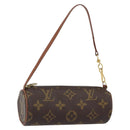 LOUIS VUITTON Monogram Papillon Pouch LV Auth 150297-1