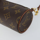 LOUIS VUITTON Monogram Papillon Pouch LV Auth 150297-10