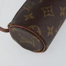 LOUIS VUITTON Monogram Papillon Pouch LV Auth 150297-11