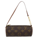 LOUIS VUITTON Monogram Papillon Pouch LV Auth 150297-2