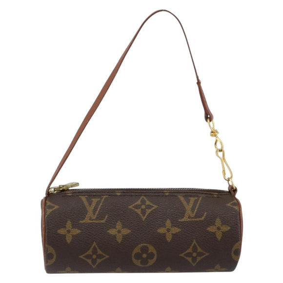 LOUIS VUITTON Monogram Papillon Pouch LV Auth 150297