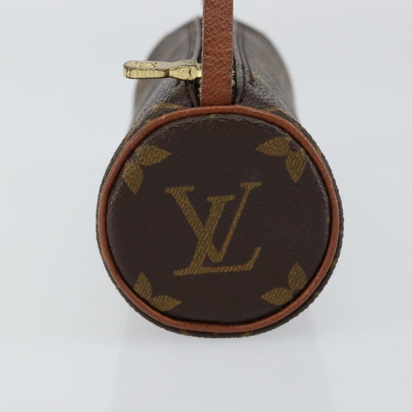 LOUIS VUITTON Monogram Papillon Pouch LV Auth 150297