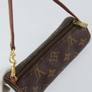 LOUIS VUITTON Monogram Papillon Pouch LV Auth 150297-6