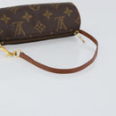 LOUIS VUITTON Monogram Papillon Pouch LV Auth 150297-7