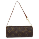 LOUIS VUITTON Monogram Papillon Pouch LV Auth 150298-13
