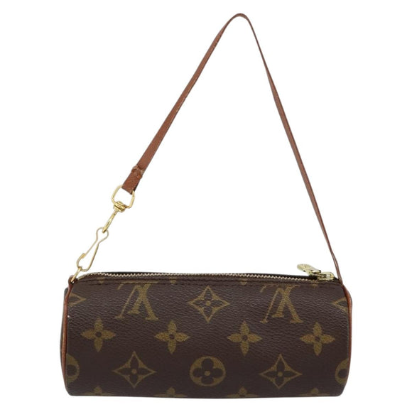 LOUIS VUITTON Monogram Papillon Pouch LV Auth 150298