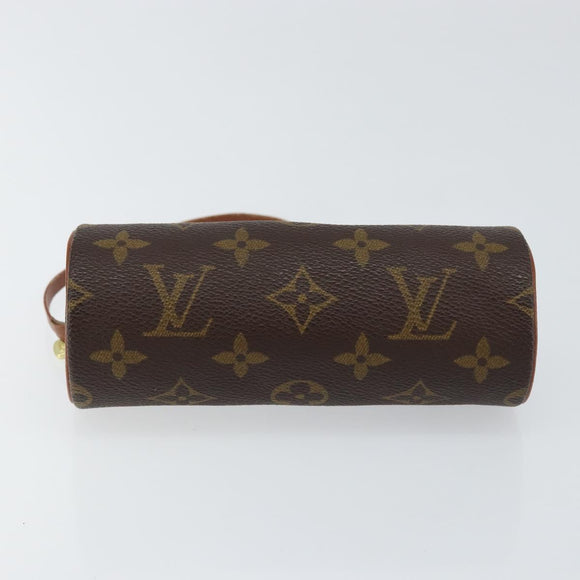 LOUIS VUITTON Monogram Papillon Pouch LV Auth 150298