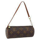 LOUIS VUITTON Monogram Papillon Pouch LV Auth 150299-1