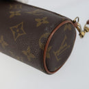 LOUIS VUITTON Monogram Papillon Pouch LV Auth 150299-9