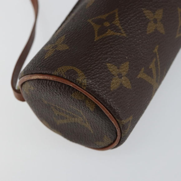 LOUIS VUITTON Monogram Papillon Pouch LV Auth 150299