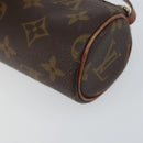 LOUIS VUITTON Monogram Papillon Pouch LV Auth 150299-15