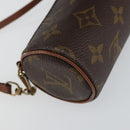 LOUIS VUITTON Monogram Papillon Pouch LV Auth 150299-16