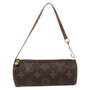 LOUIS VUITTON Monogram Papillon Pouch LV Auth 150299-13