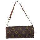 LOUIS VUITTON Monogram Papillon Pouch LV Auth 150299-2