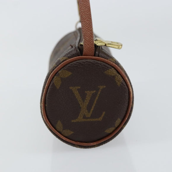 LOUIS VUITTON Monogram Papillon Pouch LV Auth 150299
