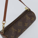 LOUIS VUITTON Monogram Papillon Pouch LV Auth 150299-6
