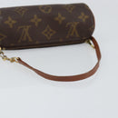 LOUIS VUITTON Monogram Papillon Pouch LV Auth 150299-7