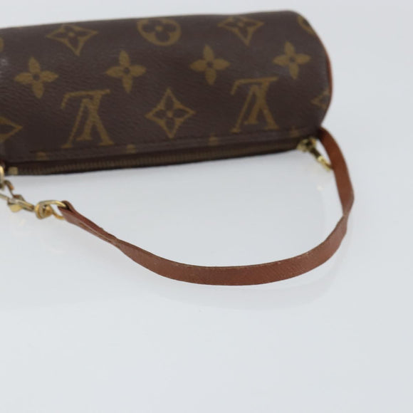 LOUIS VUITTON Monogram Papillon Pouch LV Auth 150299