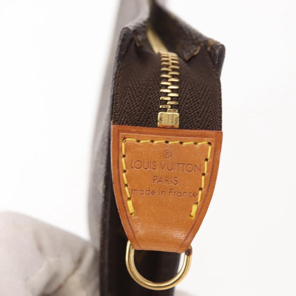 LOUIS VUITTON Monogram Bucket PM Accessory Pouch LV Auth 150300