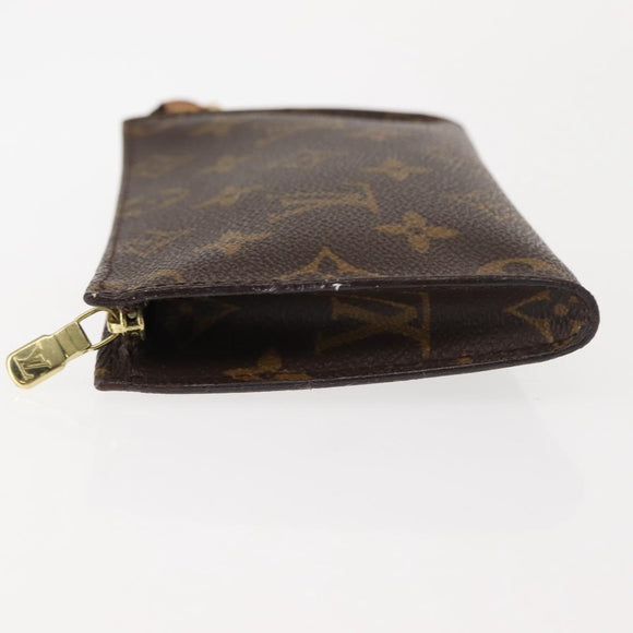 LOUIS VUITTON Monogram Bucket PM Accessory Pouch LV Auth 150300