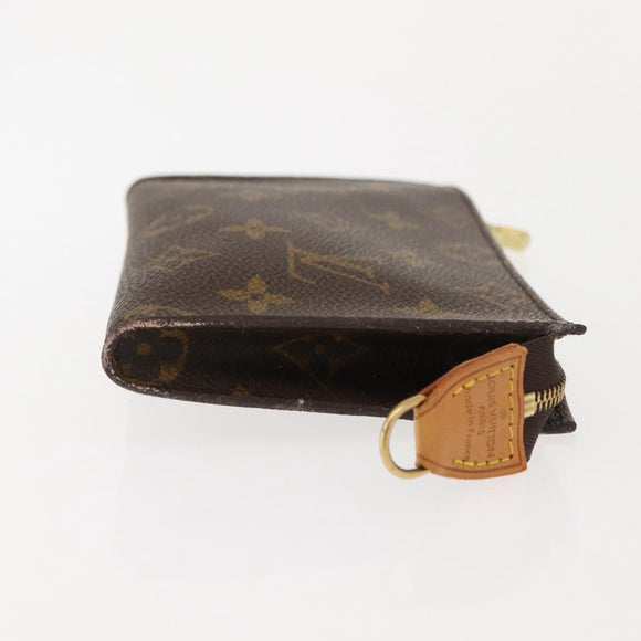 LOUIS VUITTON Monogram Bucket PM Accessory Pouch LV Auth 150301