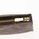LOUIS VUITTON Monogram Poche Toilette 19 Pouch M47544 LV Auth 150304-9