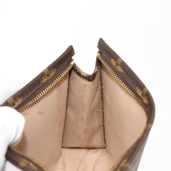 LOUIS VUITTON Monogram Poche Toilette 19 Pouch M47544 LV Auth 150304
