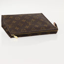 LOUIS VUITTON Monogram Poche Toilette 19 Pouch M47544 LV Auth 150304-5