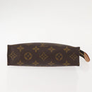 LOUIS VUITTON Monogram Poche Toilette 19 Pouch M47544 LV Auth 150304-6