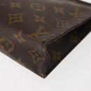LOUIS VUITTON Monogram Poche Toilette 19 Pouch M47544 LV Auth 150304-14