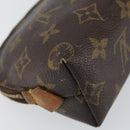LOUIS VUITTON Monogram Pochette Cosmetic PM Pouch M43998 LV Auth 150305-16
