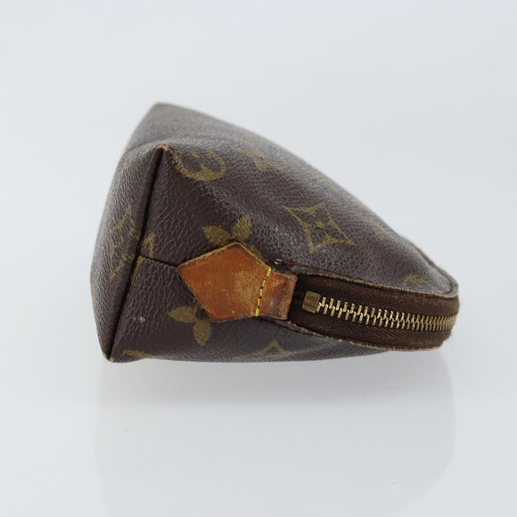 LOUIS VUITTON Monogram Pochette Cosmetic PM Pouch M43998 LV Auth 150305