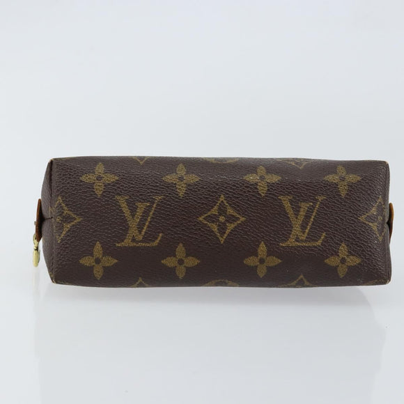 LOUIS VUITTON Monogram Pochette Cosmetic PM Pouch M43998 LV Auth 150305