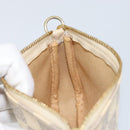 LOUIS VUITTON Damier Azur Mini Pochette Accessoires Pouch N63005 LV Auth 150311-19