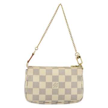 LOUIS VUITTON Damier Azur Mini Pochette Accessoires Pouch N63005 LV Auth 150311 - 0