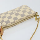 LOUIS VUITTON Damier Azur Mini Pochette Accessoires Pouch N63005 LV Auth 150311-6
