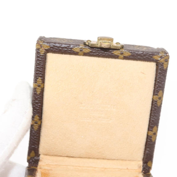 LOUIS VUITTON Monogram Case Eccrine Declaration Jewelry Box M21010 Auth 150312