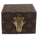 LOUIS VUITTON Monogram Case Eccrine Declaration Jewelry Box M21010 Auth 150312-13