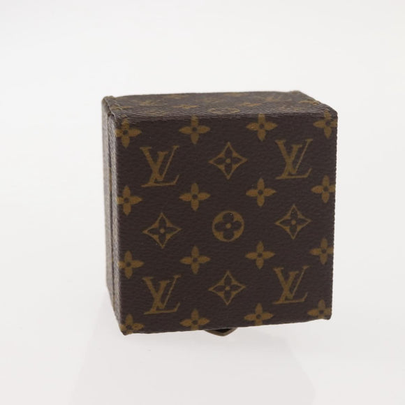 LOUIS VUITTON Monogram Case Eccrine Declaration Jewelry Box M21010 Auth 150312