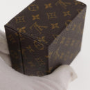 LOUIS VUITTON Monogram Case Eccrine Declaration Jewelry Box M21010 Auth 150312-7
