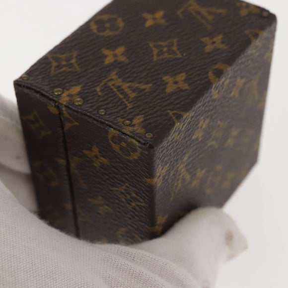 LOUIS VUITTON Monogram Case Eccrine Declaration Jewelry Box M21010 Auth 150312